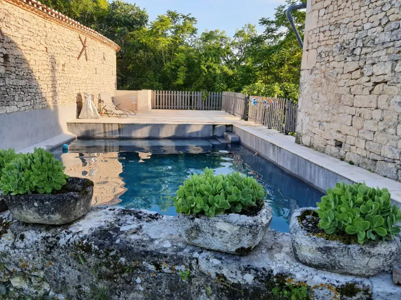 la piscine enduit