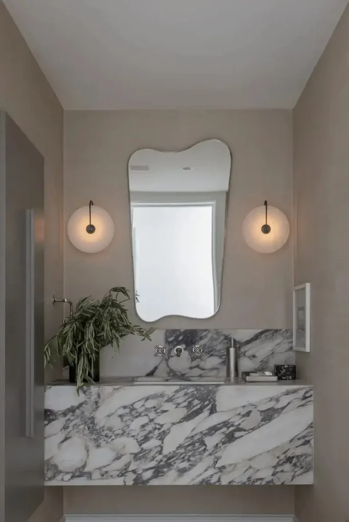 salle de bain decoration murale