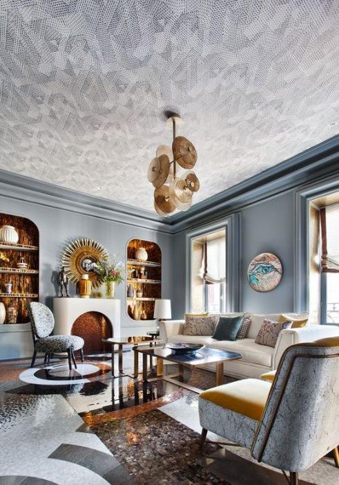 Le Plafond en Papier Peint