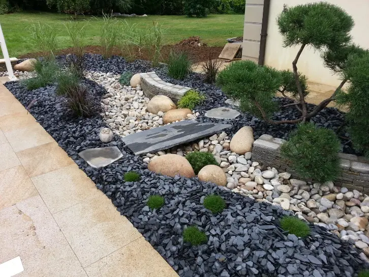 La deco pierre pour jardin