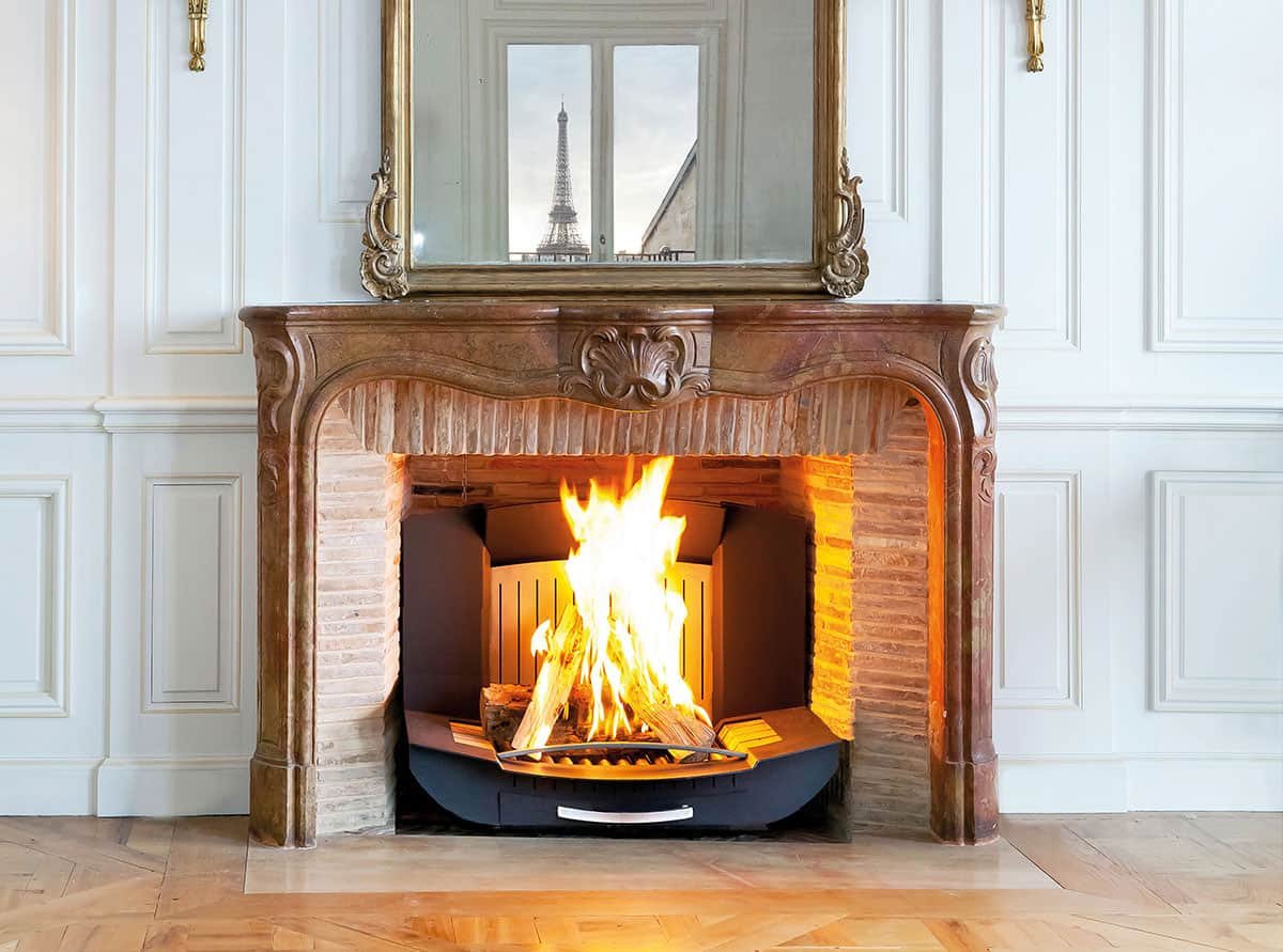 insert pour cheminée ancienne