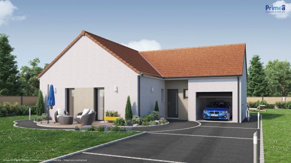 Maison en L Plan