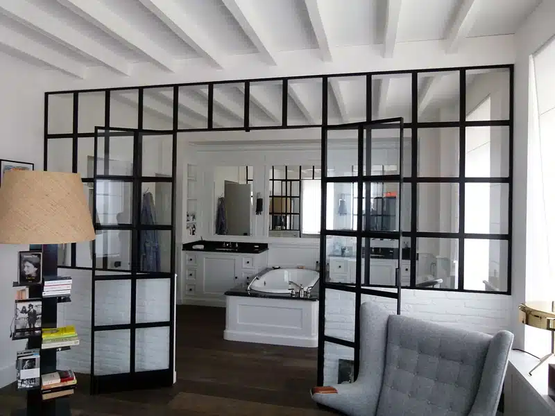 verrière salle de bain