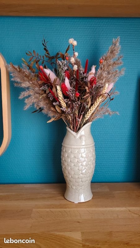 vase pour fleurs séchées