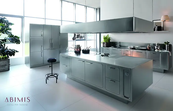 L'ustensile de cuisine inox