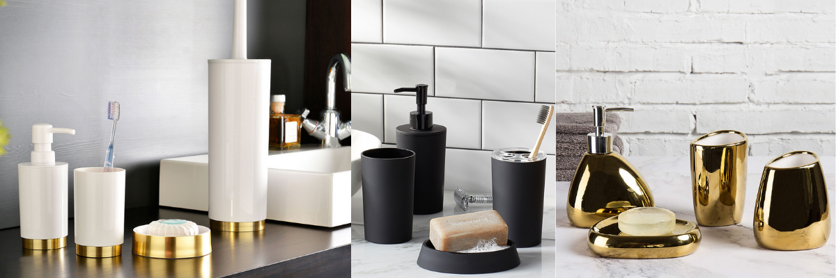 accessoires salle de bain de luxe