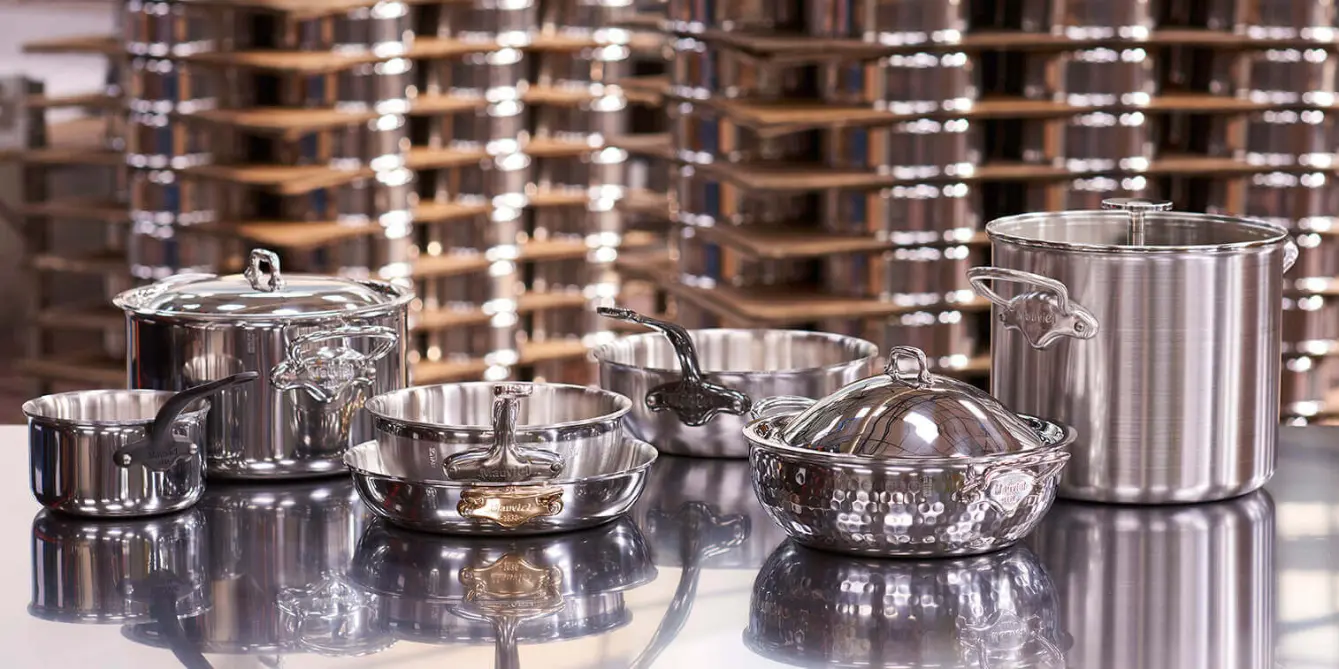 L'ustensile de cuisine inox