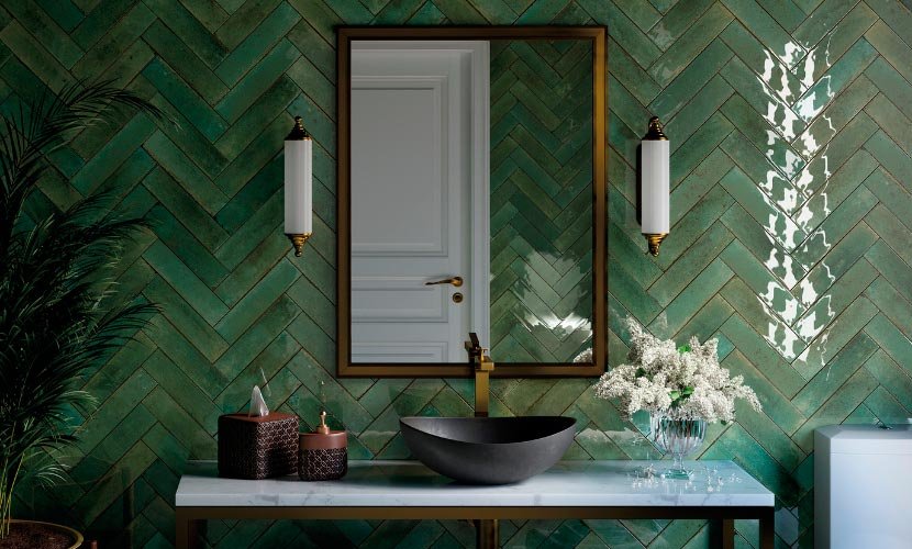 Carrelage Zellige Vert