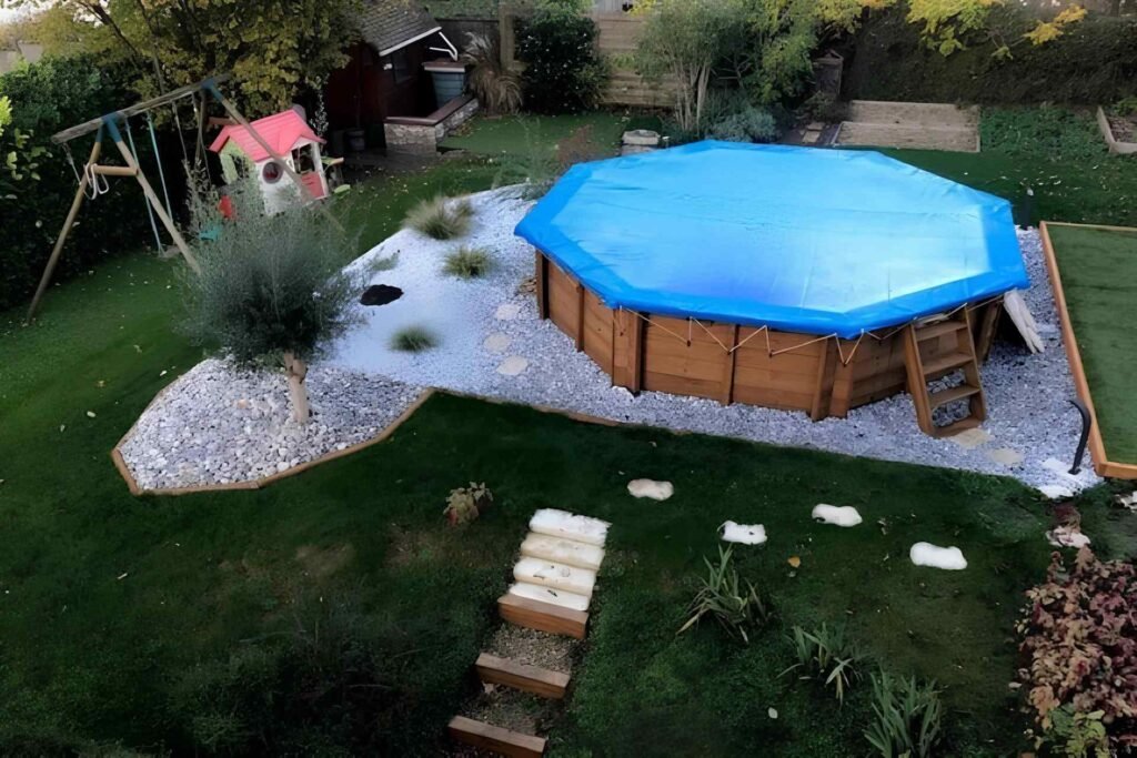bache hivernage piscine hors sol