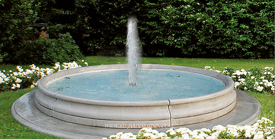 bassine pour fontaine