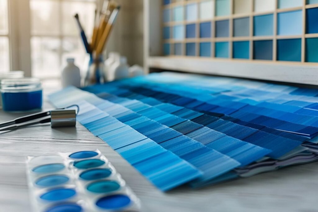 couleur pastel bleu