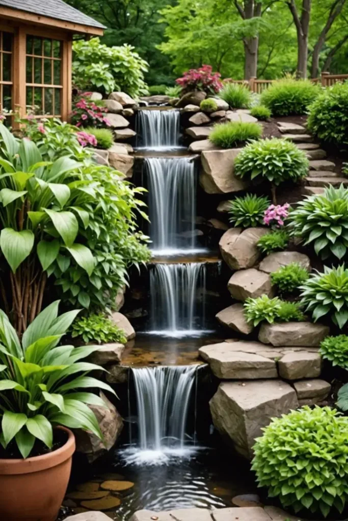 Cascade pour Bassin Extérieur