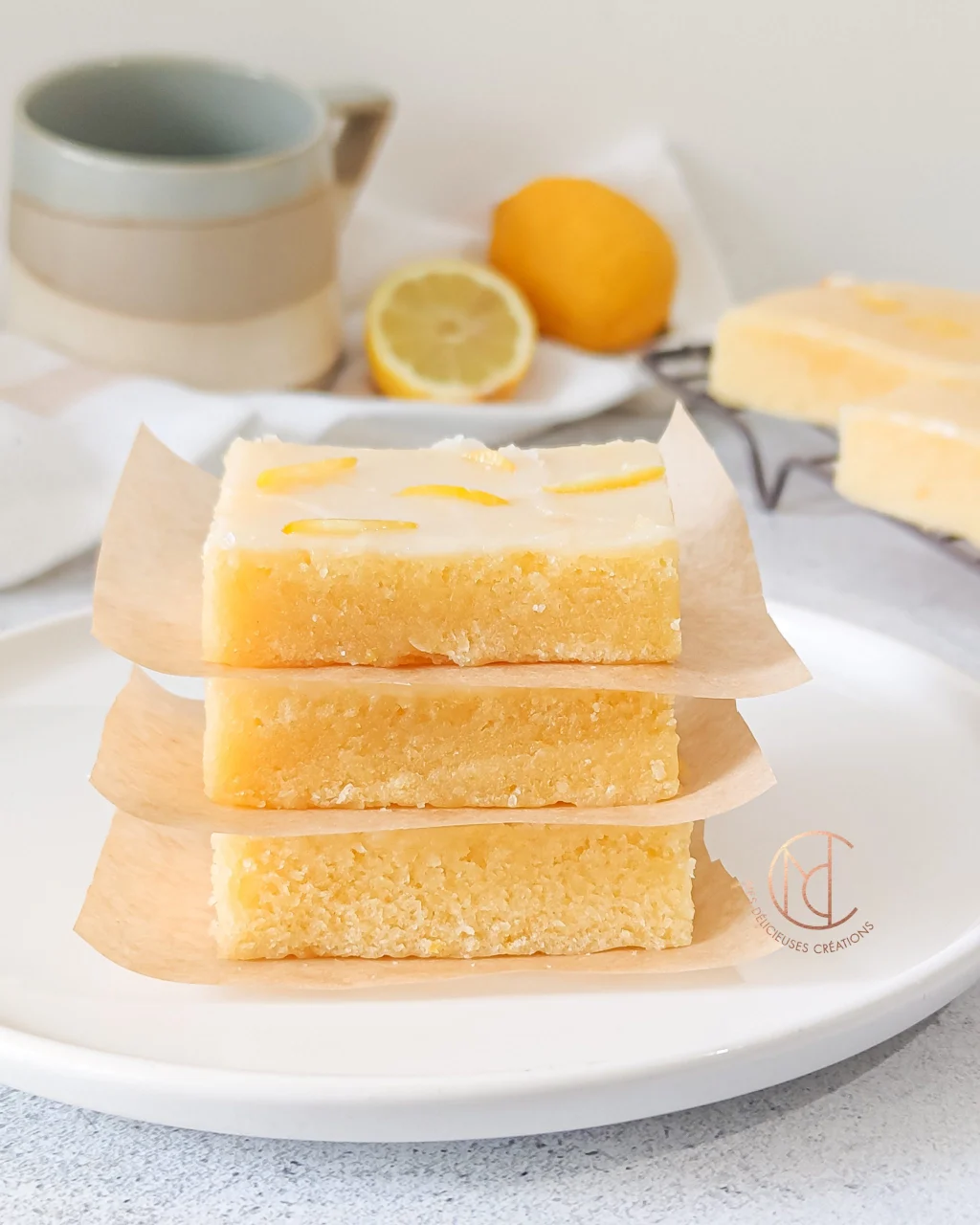 le brownie au citron