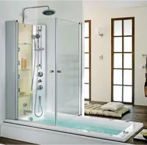 douche italienne baignoire