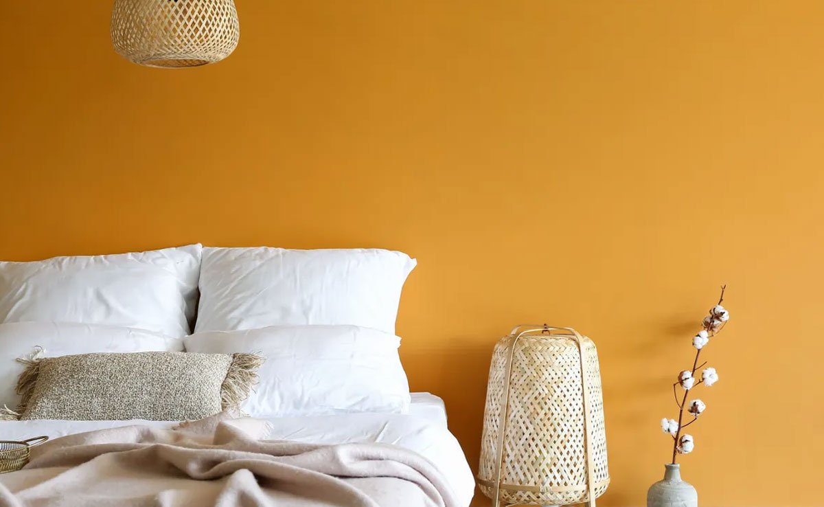 couleur ocre orangé