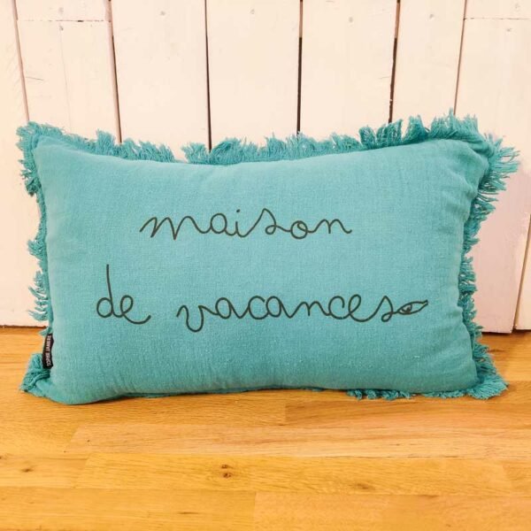 coussin maison de vacances