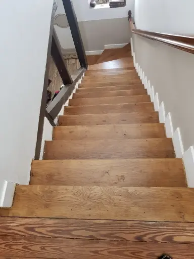 rénovation escalier bois