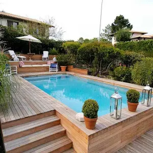 escalier pour piscine hors sol