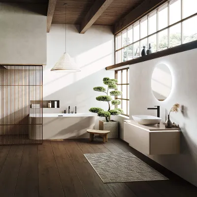 Salle de Bain japonais