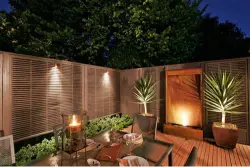 lumière extérieur terrasse
