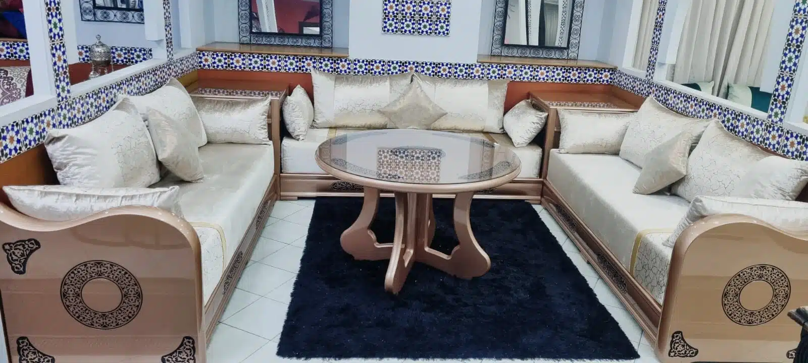salon marocain moderne