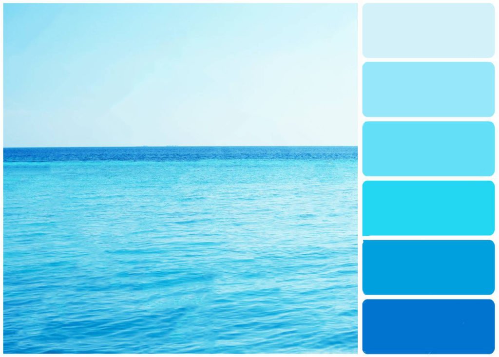 nuance de bleu top 7