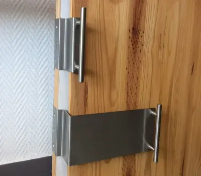 poignée de porte coulissante