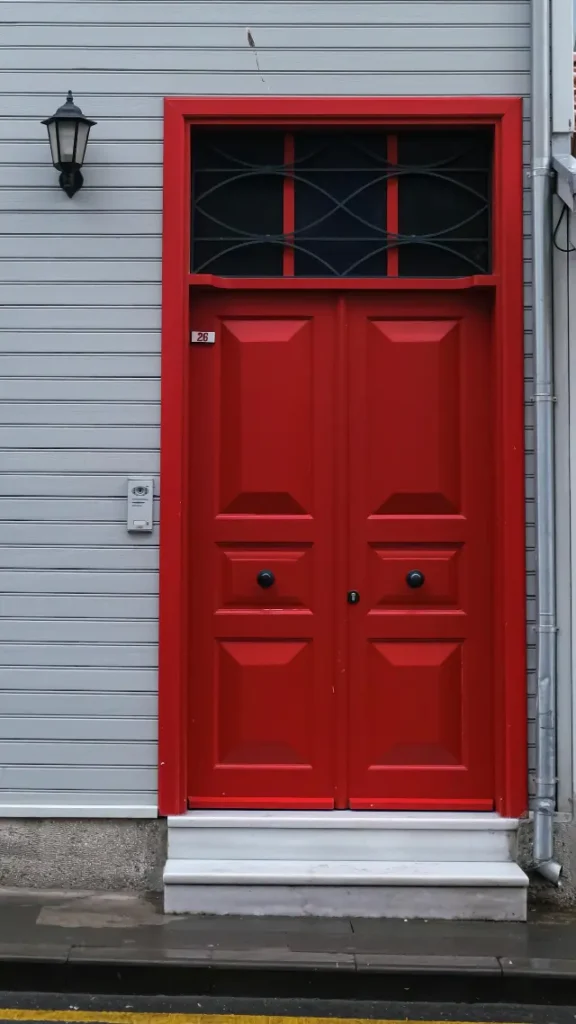 porte à galandage double