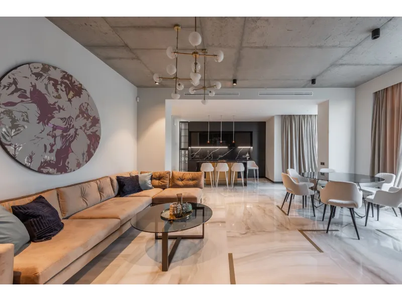 carrelage pour salon moderne