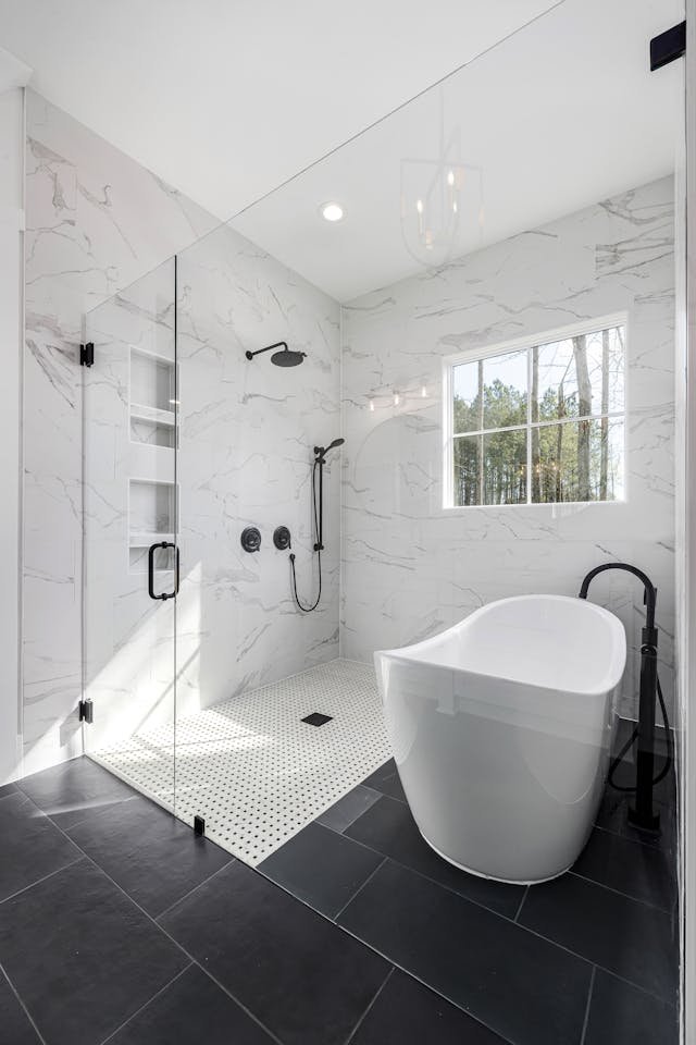 douche remplacement baignoire