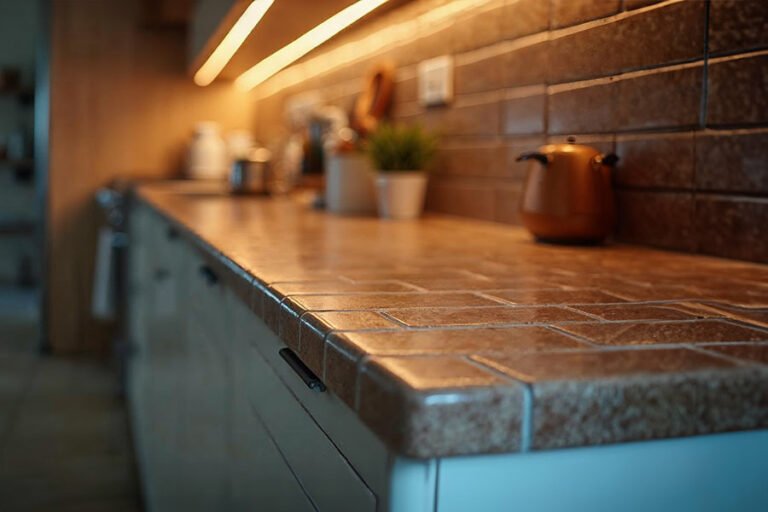 carrelage cuisine plan de travail