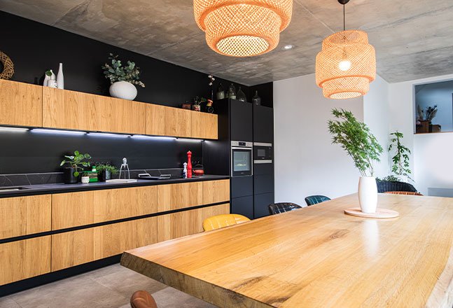 repeindre cuisine en bois