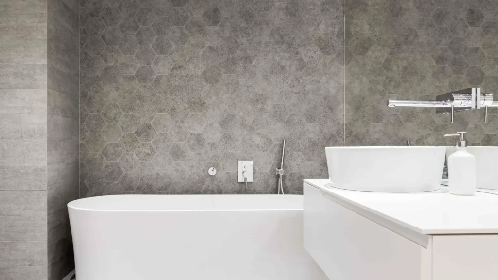 revetement de salle de bain
