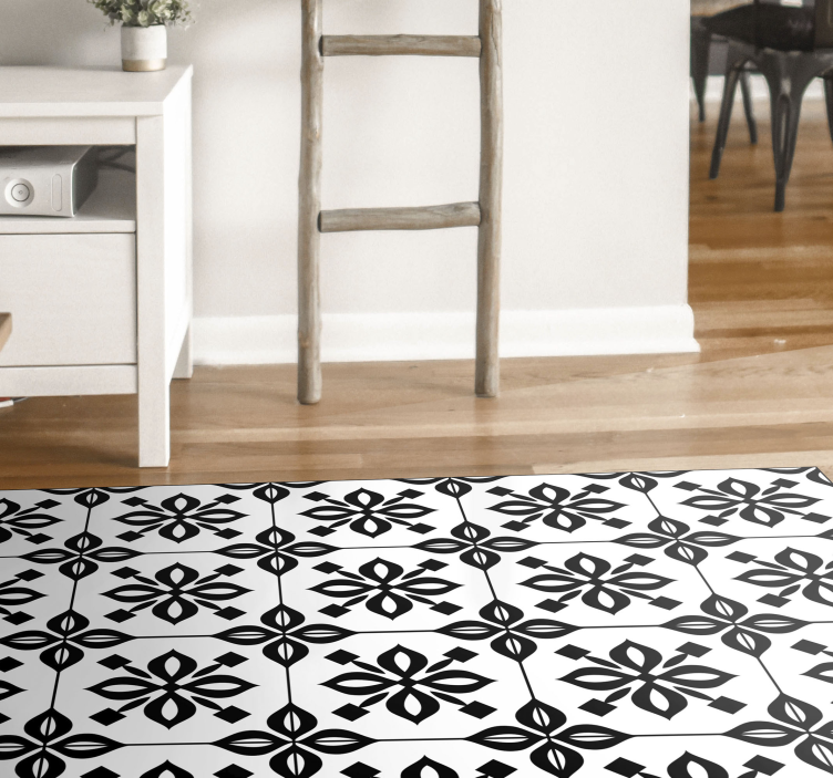tapis carreaux de ciment vinyl