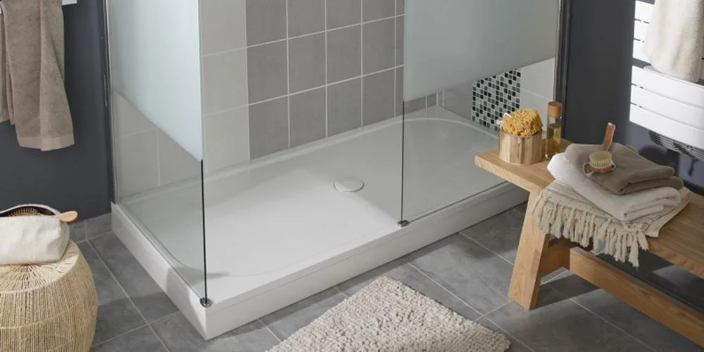 receveur de douche carrelage