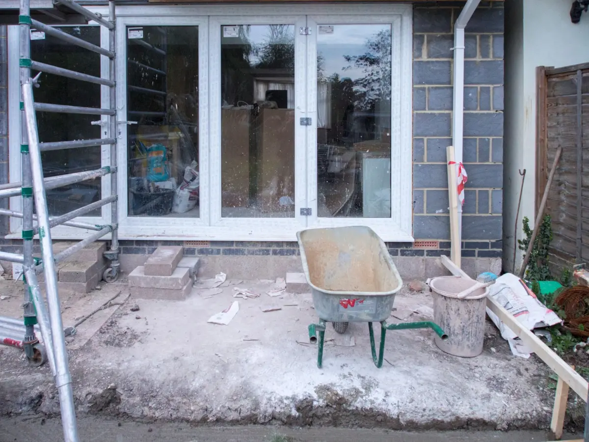 Amenagement cour exterieure renovee