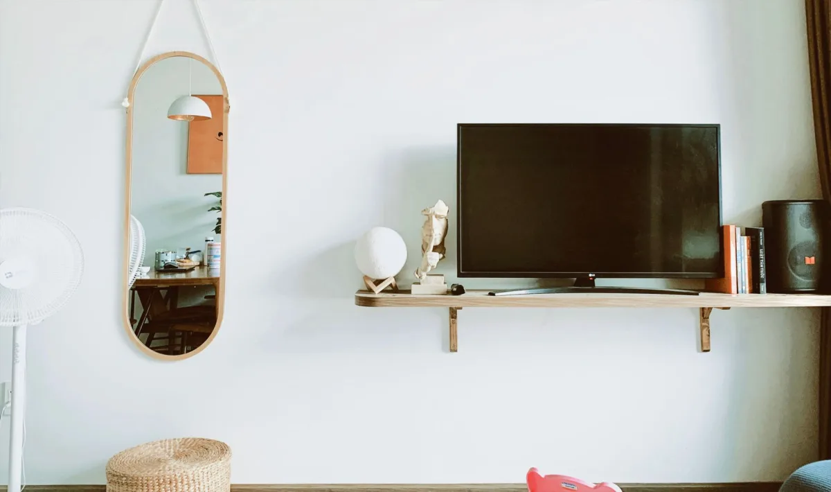 Niche murale pour téléviseur encastré
