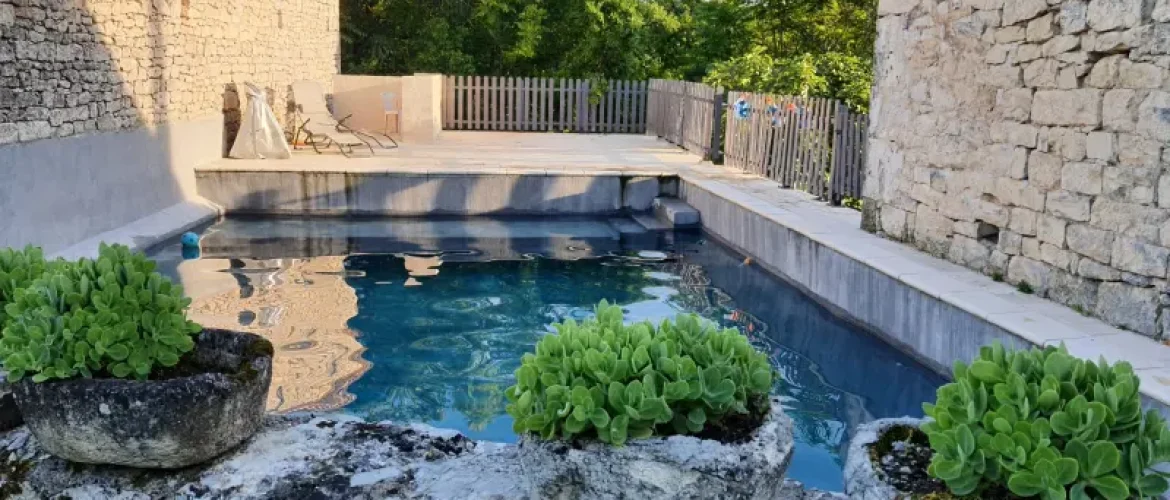 la piscine enduit