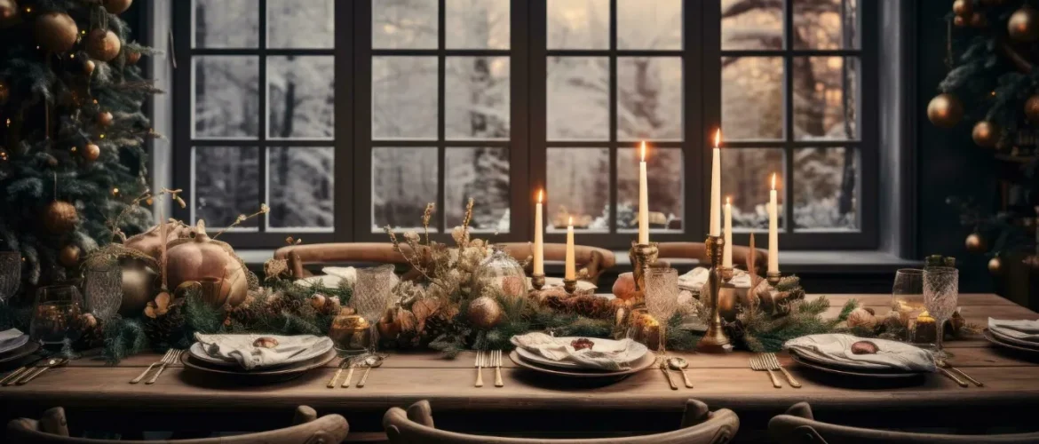 chemin de table noel