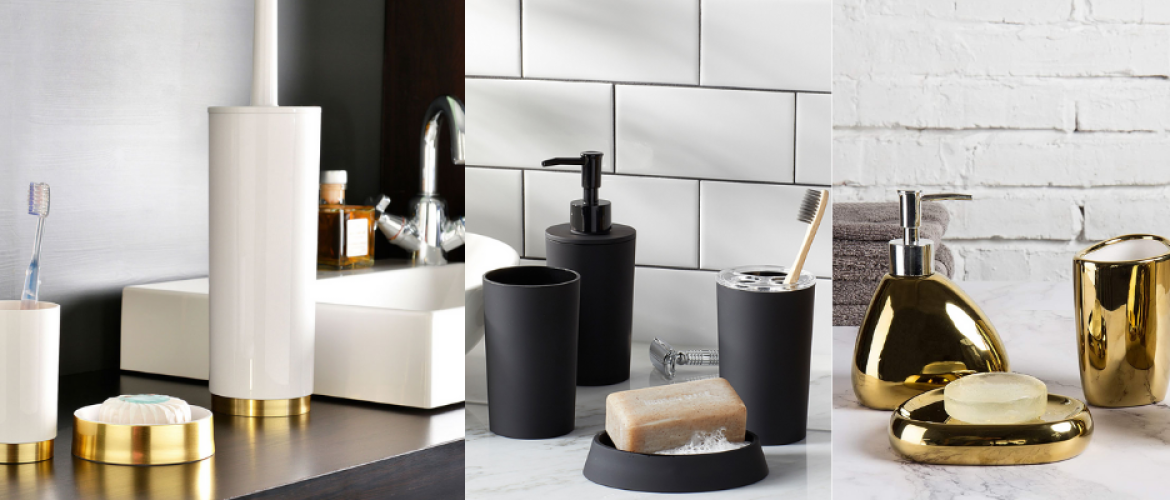 accessoires salle de bain de luxe