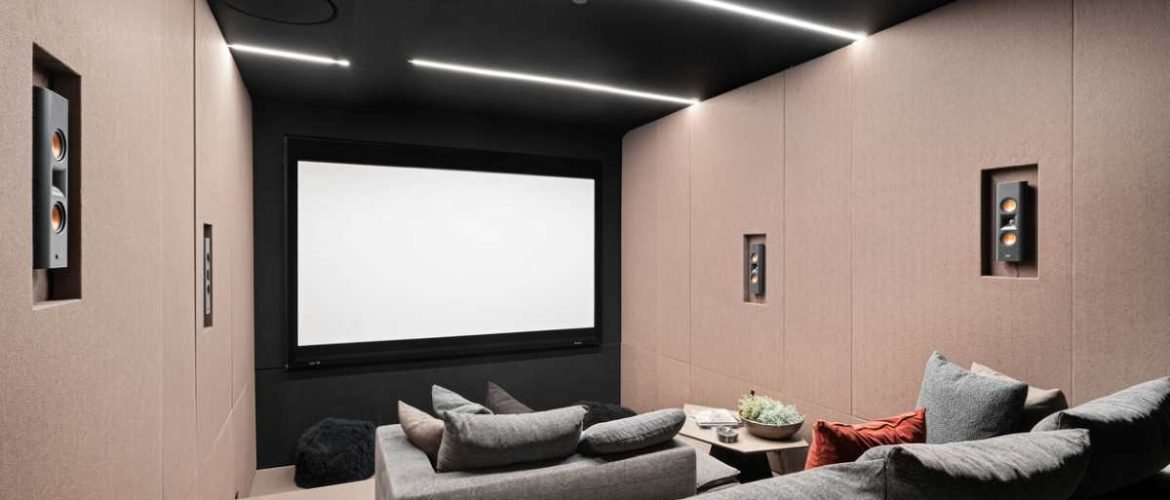 salle de cinéma maison
