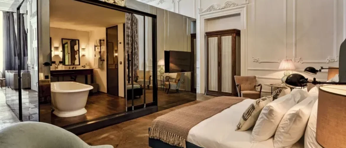 design salle de bain sur chambre