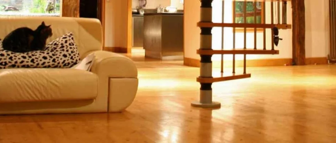 entretien du parquet huilé