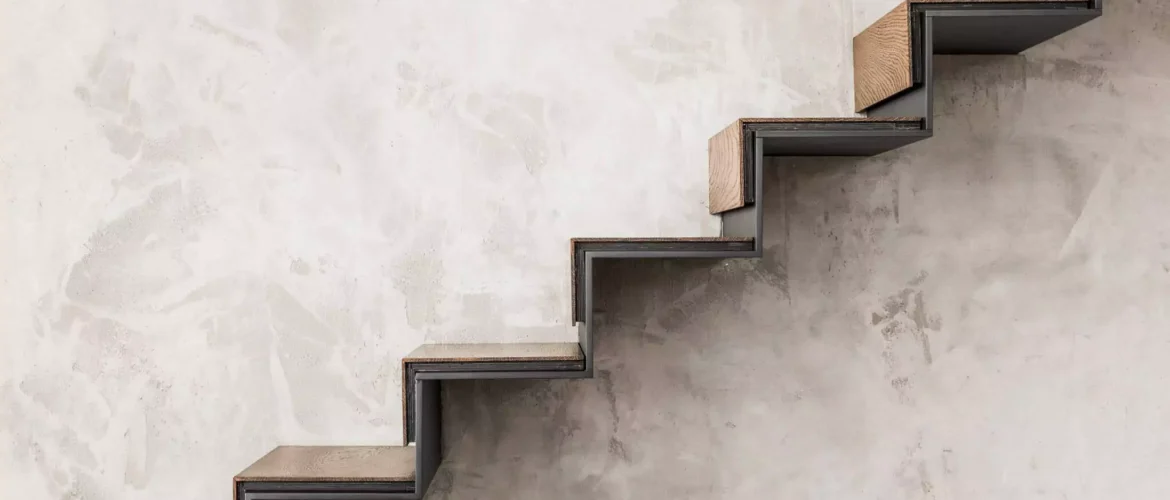 papier peint escalier