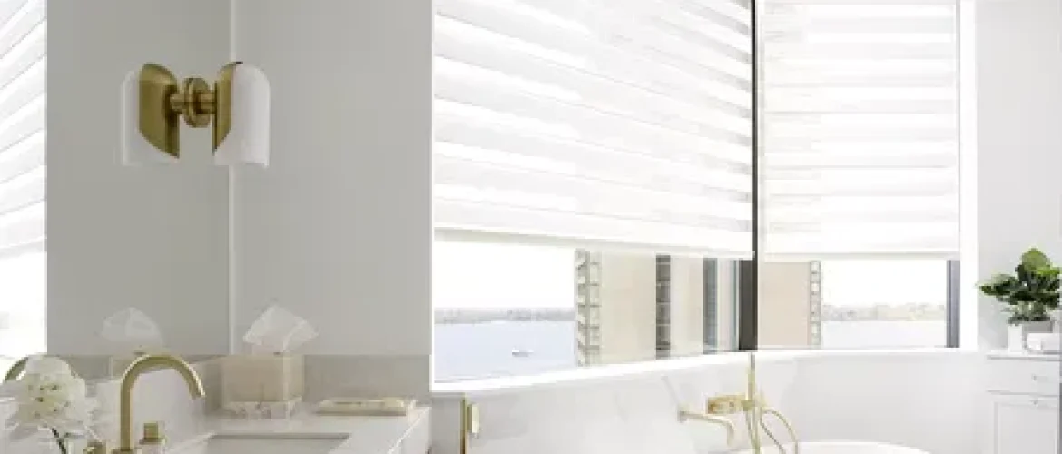 rideau fenêtre pour salle de bain