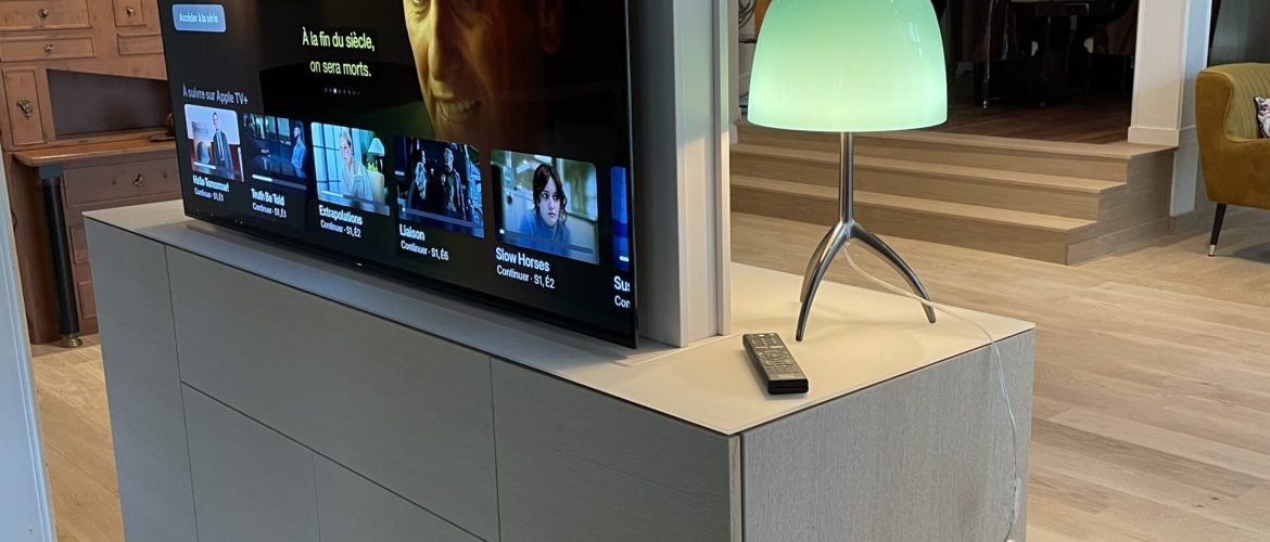 meuble tv motorise