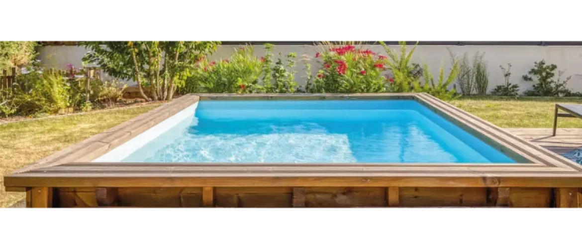 piscine bois rectangulaire hors sol
